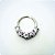ARGOLA CLICK 5 PEDRAS. (Unid.) - Imagem 4