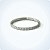 ARGOLA CLICK DE TITÂNIO - DECORADA COM PEDRAS 1.2 X 12 mm (Unid.) - Imagem 2