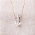 Colar Cristal com Corrente Banhada a Ouro - Imagem 4