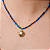 Colar Lápis Lazuli: Mistério e Beleza com Pingente de Concha - Imagem 3