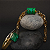 Colar Turquesa com dourado - Imagem 2