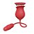 Vibrador com Sugador de Clitóris Abigail Formato De Rosa Sexy Import - Imagem 2