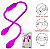 Vibrador Duplo Dream Lover's Whip Pretty Love - Imagem 2