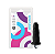 Pênis de Borracha Vibrador Interno 9x3cm Soulsex Mon Plaisir - Imagem 1