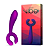 Vibrador Duplo Multi Pro Recarregável com 7 Vibrações - Imagem 1