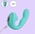 Vibrador Estimulador de Ponto G e Clitóris em Silicone com 10 Modos de Vibração e Pulsação, Motor Duplo - Intt Orgasmic - Imagem 4