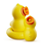 Dibe Formato de Pato Vibrador de Clitóris com Pulsação e 7 Modos de Estimulação Vibração Sexy Import - Imagem 4