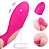S-HANDE VICKY - DEDEIRA VIBRADORA COM TEXTURA - COR ROSA - 10CM - Imagem 2