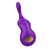 Déli Vibrador de Calcinha via APP com 9 Modos de Vibração Lilás - Imagem 2