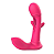 Vibrador Íntimo Duplo Ponto G e Clitóris - Dedilhador Controle Remoto Slap Ecstasy - Imagem 2