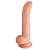 Pênis Realístico Recarregável com Ventosa, 10 Modos de Vibrações e Rotações com Modo Turbo Escapade Silicone Dong The Master 18 x 3,9 cm - Imagem 3