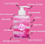 Blow Girl - Mix de gel e creme beijável com aroma irresistível de morango com creme - Imagem 3