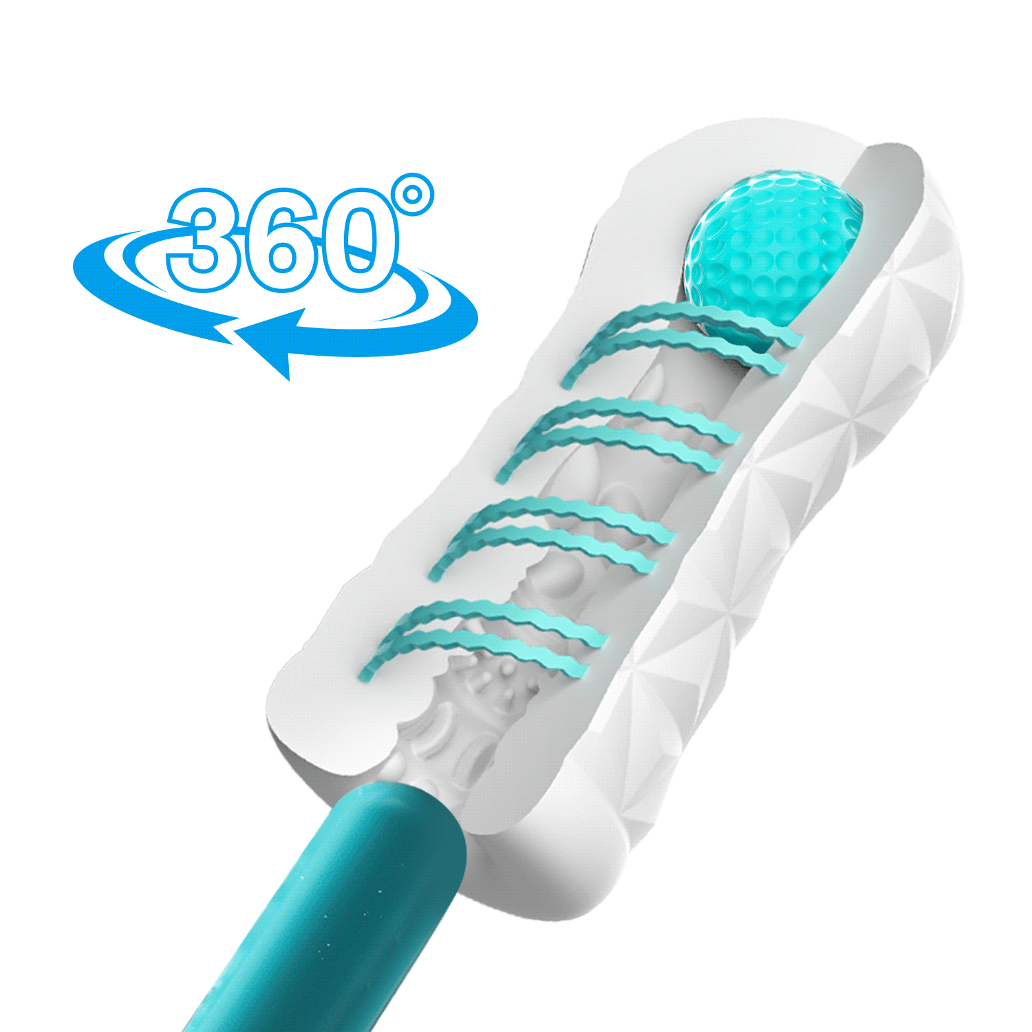 Masturbador Masculino em Forma de Lata com 1 Bola Interna - Pretty Love - Imagem 4