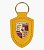 Chaveiro Amarelo com Brasão — Porsche AHEAD - Imagem 1