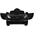 Carro Elétrico Infantil Porsche Spyder 718 RS 12V Preto Bel - Imagem 4