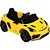 Carro Elétrico Infantil Porsche Spyder 718 Rs 12v Amarelo Bel - Imagem 2