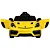 Carro Elétrico Infantil Porsche Spyder 718 Rs 12v Amarelo Bel - Imagem 5