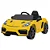Carro Elétrico Infantil Porsche Spyder 718 Rs 12v Amarelo Bel - Imagem 1