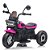 Moto Elétrica Infantil Freeway King 3 Rodas 6V Rosa Bel - Imagem 1