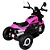 Moto Elétrica Infantil Freeway King 3 Rodas 6V Rosa Bel - Imagem 4