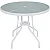Conjunto Noronha para Jardim em Aluminio com Cadeira + Mesa + Guarda Sol Branco- Bel - Imagem 4