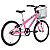 Bicicleta Aro 20 MTB Com Cesta C23 V-Brake Sweet Girl  Rosa - Mormaii - Imagem 3