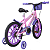 Bicicleta Aro 16 Com Cesta MTB Aço Carbono Sweet Girl Rosa - Mormaii - Imagem 2