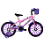 Bicicleta Aro 16 Com Cesta MTB Aço Carbono Sweet Girl Rosa - Mormaii - Imagem 3