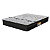 Colchão Queen Gazin Espuma Supreme Composto Com Euro (21x158x198) Preto Floral - Imagem 1