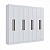 Guarda-Roupa Doripel Califórnia 100% MDF – 8 Portas e 4 Gavetas - Imagem 1