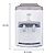 Purificador De Agua Refrigerado 127v Latina PA355 Branco - Imagem 4