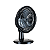 Ventilador Mini Turbo 20cm Preto/Prata 127V Ventimais - Imagem 4