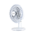 Ventilador Mini Turbo 20cm Branco/Prata 127V Ventimais - Imagem 6