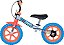 Bicicleta de Equilíbrio Infantil Track Ranger CO Azul Retrô e Laranja Aro 12 - Imagem 2