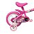 Bicicleta Infantil Track Arco Íris P Rosa Aro 12 com Cestinha e Rodinhas - Imagem 4