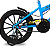 Bicicleta Free Action Aro 16 Joy MTB Masculino 1V V-Brake Azul Capri - Imagem 5