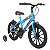 Bicicleta Free Action Aro 16 Joy MTB Masculino 1V V-Brake Azul Capri - Imagem 2