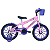 Bicicleta Free Action Aro 16 Kiss MTB Feminina 1V V-Brake Rosa Claro - Imagem 1