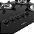 Cooktop Safe 5 Bocas Fogatti Preto Vidro 6mm Temperado GLP com Ferro Fundido Bivolt - Imagem 2