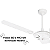 Ventilador de Teto Comercial New Eco 3 Pás de Chapa Branco 127V - Venti Delta - Imagem 3