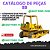 CATÁLOGO DE PEÇAS TRATOR ESTEIRAS SERIE 8B FIATALLIS - Imagem 1