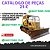 CATALOGO DE PEÇAS  TRATOR ESTEIRAS 21-C FIATALLIS - Imagem 1
