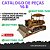 CATALOGO DE PEÇAS  TRATOR ESTEIRAS  16-B FIATALLIS - Imagem 1