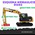 ESQUEMA HIDRÁULICO ESCAVADEIRA 312D2 313D2 CAT - Imagem 1
