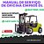 MANUAL DE SERVIÇO DE OFICINA EMPILHADEIRA  SF35 SF45 DL / CMP40 CMP50s DL  CLARK - Imagem 1
