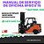 MANUAL DE SERVIÇO DE OFICINA EMPILHADEIRAS 8FGU 8FDU 8FGCU 15 18 20 25 30 32  TOYOTA - Imagem 1