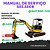 MANUAL DE SERVIÇO DE SERVIÇO  MINI ESCAVADEIRA 303.5ECR  CATERPILLAR - Imagem 1