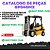 CATÁLOGO DE PEÇAS  EMPILHADEIRA GP040MX, GP050MX, GP060MX - (A986) YALE - Imagem 1