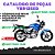 CATÁLOGO DE PEÇAS  MOTO YAMAHA  YBR125ED, YBR125E, YBR125K - Imagem 1