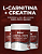L-Carnitina + Creatina + Vitaminas e Zinco - Pote 300gr + colher. 1 Unidade. - Imagem 1